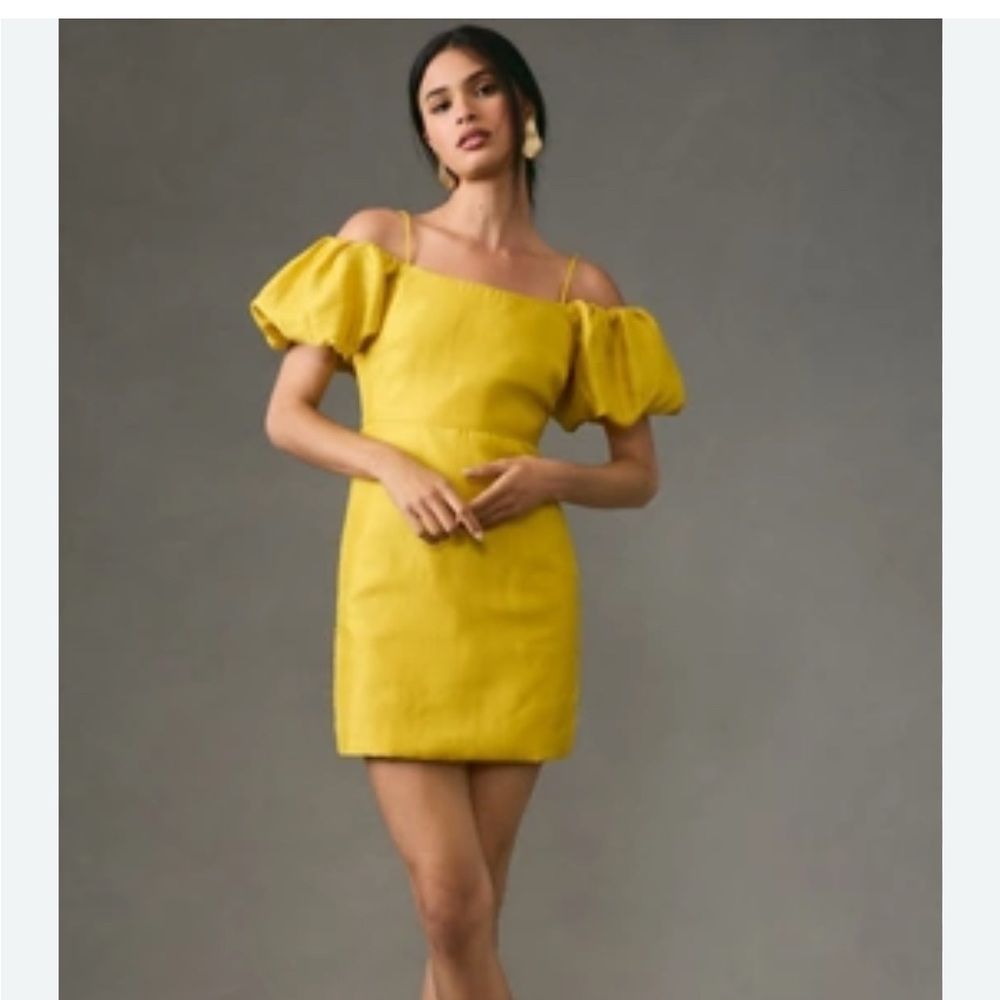 Anthropologie off the shoulder dress